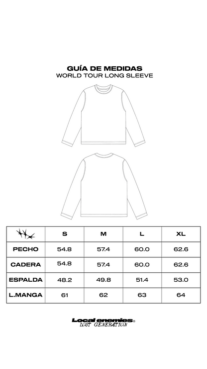 world tour long  sleeve