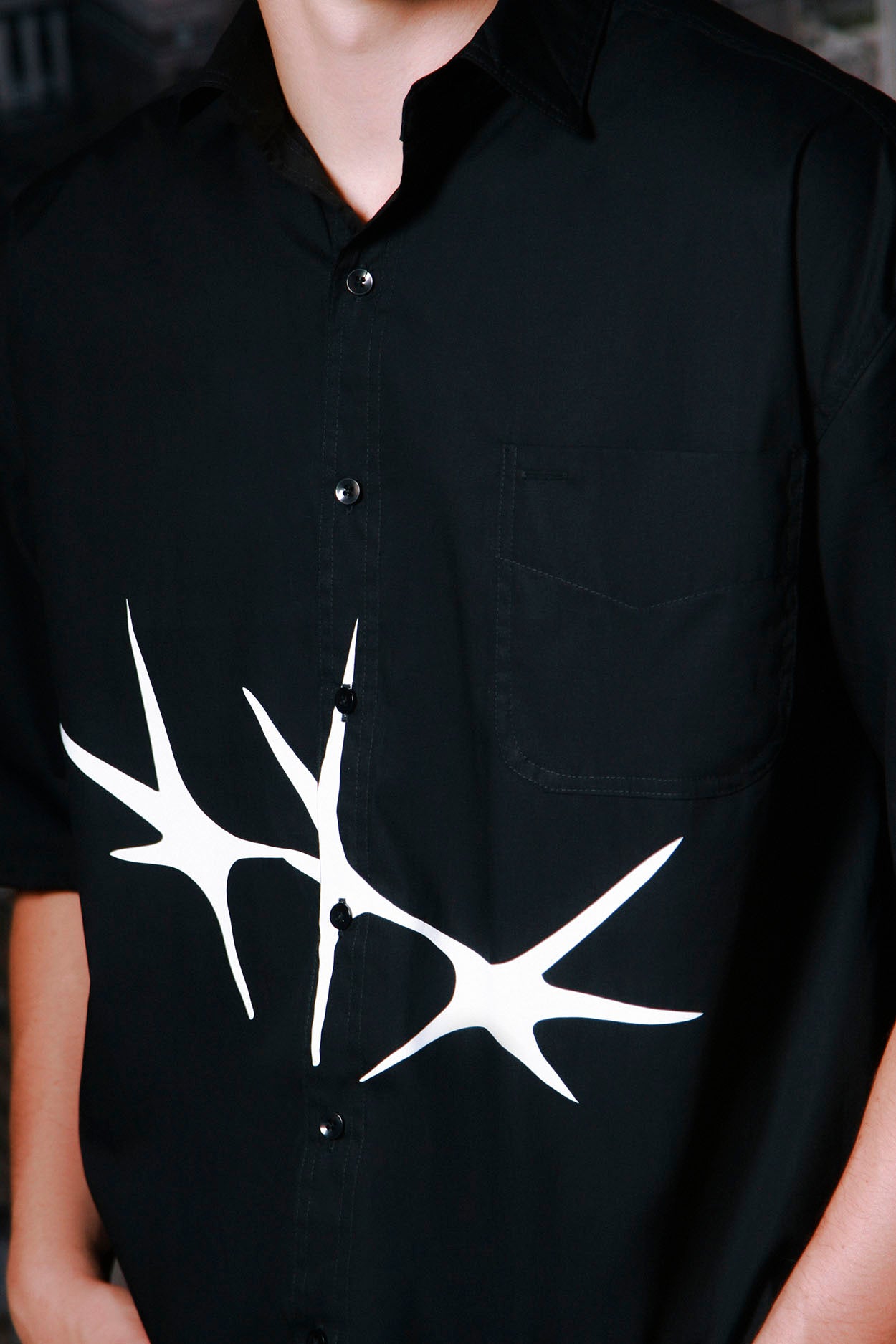 white star shirt