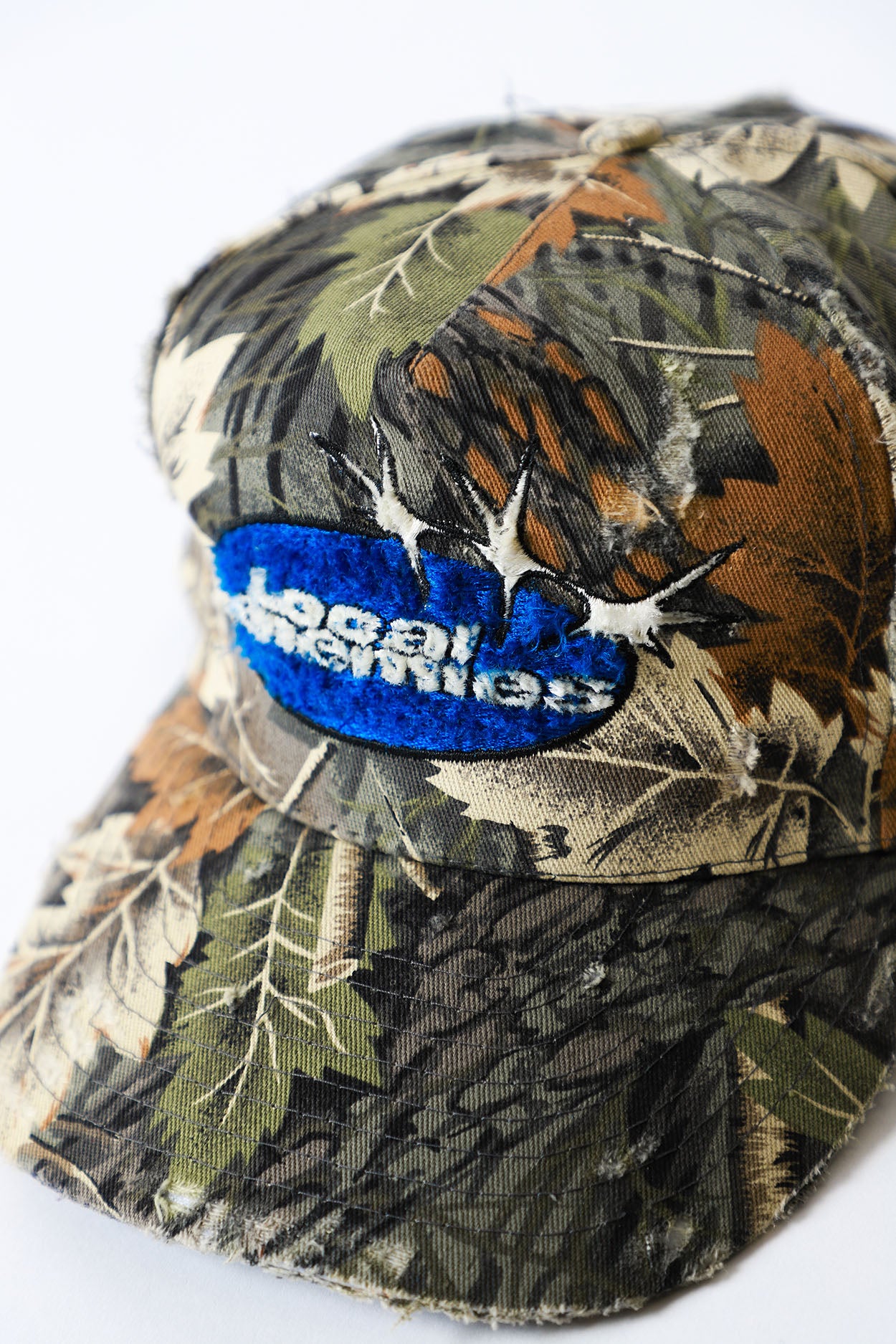 Destroyed Camo Cap